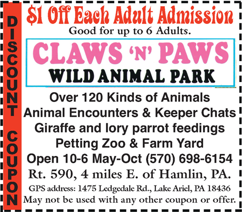 Claws Coupon